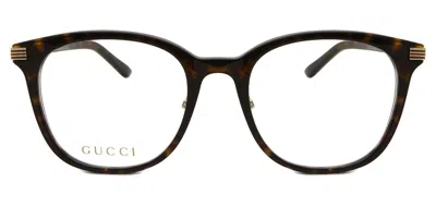 Gucci Gg1453ok Asian Fit Women's Glasses, Tortoiseshell, Size 53 In Black
