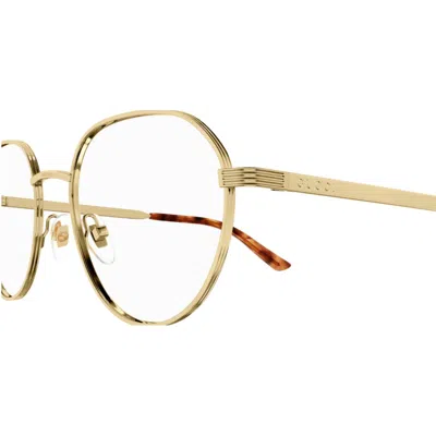 Gucci Gg1458o002 Gold Gold Transparent