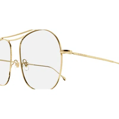 Gucci Gg1479s001 Gold Gold Transparent