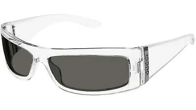 Pre-owned Gucci Gg1492s-004 Crystal Sunglasses In Gray