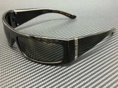 Pre-owned Gucci Gg1492s 007 Black Grey Men's 64 Mm Medium Sunglasses In Gray