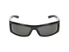 Gucci Shield-frame Injection Sunglasses In Black