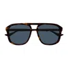 Gucci Tortoiseshell Navigator-frame Sunglasses