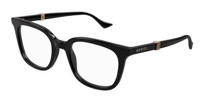 Gucci Gg1497o Men's Glasses, Black, Size 52