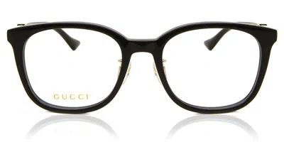 Gucci Gg1500ok Asian Fit Men's Glasses, Black, Size 53