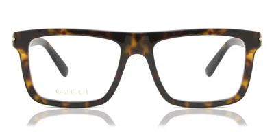 Gucci Gg1504o Men's Glasses, Tortoiseshell, Size 54 In Brown