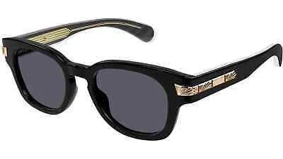 Pre-owned Gucci Gg1518s-001 Black Grey