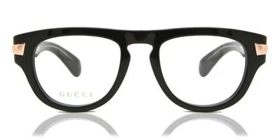 Gucci Gg1519o Men's Glasses, Black, Size 51 In Green
