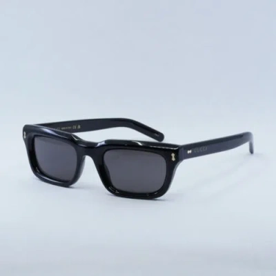 Pre-owned Gucci Gg1524s 001 Black/grey 51-22-145 Sunglasses In Gray