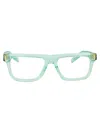 Gucci Demo Rectangular Men's Eyeglasses Gg0006oan 001 55 In 004 Green Green Transparent