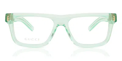 Gucci Gg1525o Men's Glasses, Green, Size 54