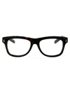Gucci Demo Rectangular Men's Eyeglasses Gg0006oan 001 55 In 002 Havana Havana Transparent