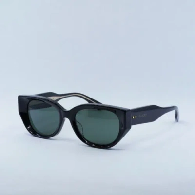 Pre-owned Gucci Gg1532sa 001 Black/grey 54-19-145 Sunglasses Authentic In Gray