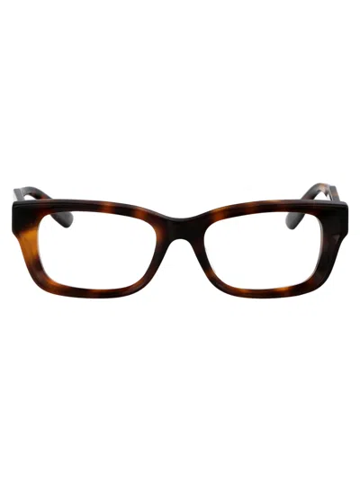 Gucci Optical In 002 Havana Havana Transparent