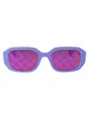 Gucci Gg1535s Sunglasses In 004 Violet Violet Pink