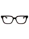 Gucci Gg1536o Glasses In Havana-havana-transparent