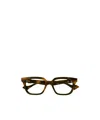Gucci Geometrically Framed Flat Mirror In Brown