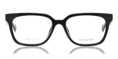 Gucci Gg1537ok Asian Fit Women's Glasses, Black, Size 55