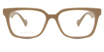 Gucci Gg1537ok Asian Fit Women's Glasses, Brown, Size 55