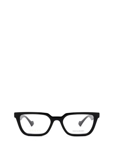 Gucci Gg1539o Black Glasses In Gold