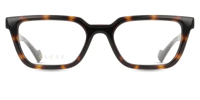 Gucci Gg1539o Men's Glasses, Tortoiseshell, Size 54 In Brown