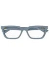 Gucci Gg1539o Rectangle-frame Glasses In Blue