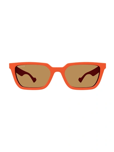Gucci Gg1539s Sunglasses In Orange Orange Brown
