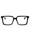 Gucci Black Black Transparent Acetate Glasses In Black
