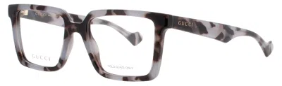 Gucci Gg1540o Men's Acetate Eyeglasses, 52-8-145, Demo Lens, Case Included In Multi