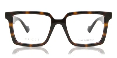 Gucci Gg1540o Men's Glasses, Tortoiseshell, Size 52 In Multi