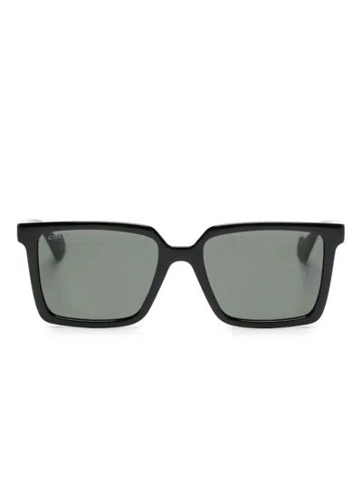 Gucci Eckige Gg1540s Sonnenbrille In Black