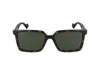 Gucci Havana Havana Green Acetate Sunglasses
