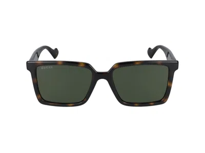 Gucci Eyewear Rectangular Frame Sunglasses In Multi