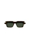 Gucci Eyewear Rectangular Frame Sunglasses In Black