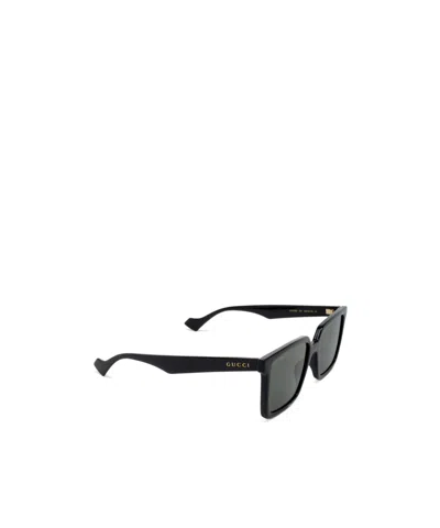 Gucci Gg1540s Square-frame Sunglasses In Black