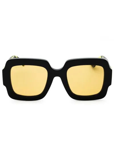 Gucci Gg1547s Sunglasses In Black-black-brown
