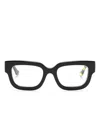 Gucci Gg1548o Brille Mit Eckigem Gestell In Black