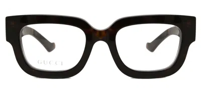 Gucci Gg1548o Women's Glasses, Tortoiseshell, Size 50 In Brown