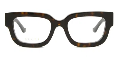 Gucci Gg1548o Women's Glasses, Tortoiseshell, Size 52 In Brown
