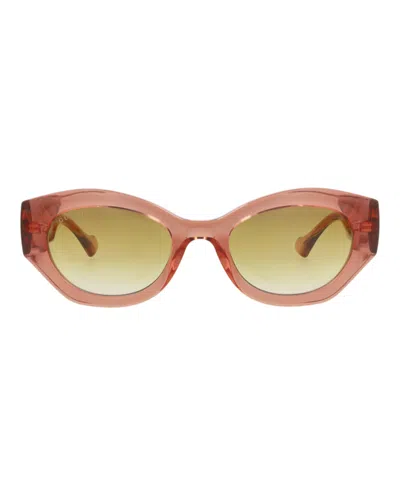 Gucci Gg1553s Sunglasses In Pink