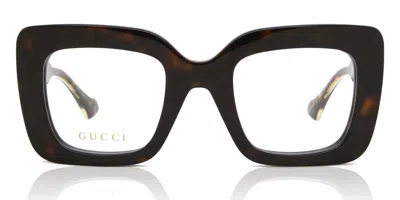 Gucci Gg1554o Women's Glasses, Tortoiseshell, Size 49 In Brown