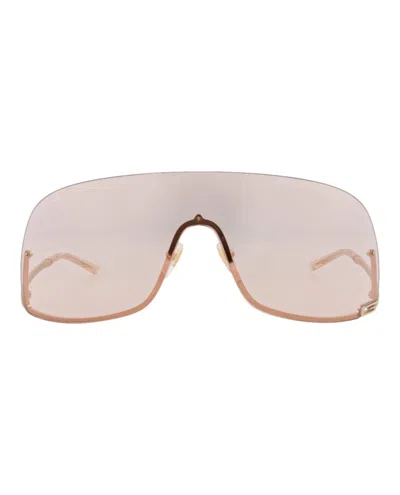 Gucci Gg1560s Sunglasses In Gold