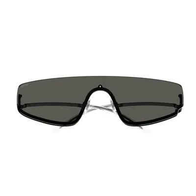 Gucci Gg1561s Linea Fashion 001 Silver Grey Sunglasses