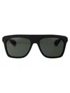 Gucci Shield Frame Sunglasses In Black
