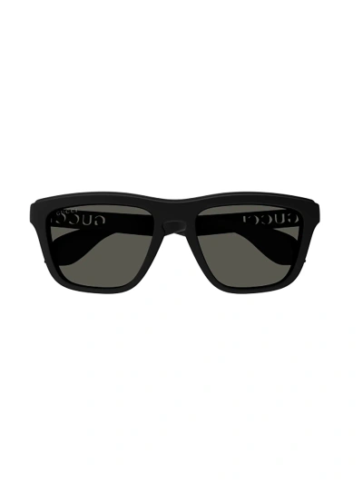 Gucci Gg1571s Sunglasses In Black Black Grey
