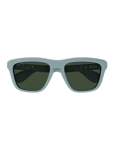 Gucci Gg1571s Sunglasses In Light Blue Light Blue