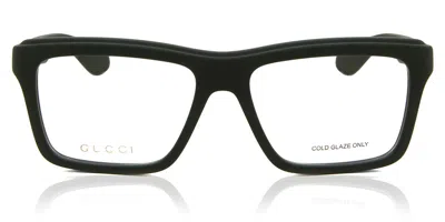 Gucci Gg1573o Men's Glasses, Green, Size 55