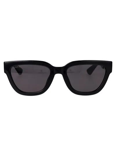 Gucci Gg1578s Sunglasses In 001 Black Black Grey