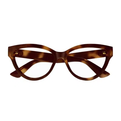 Gucci Gg1581 O Linea Gg Logo In Brown
