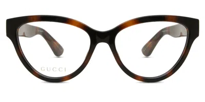Gucci Gg1581o Women's Glasses, Tortoiseshell, Size 55 In Multi